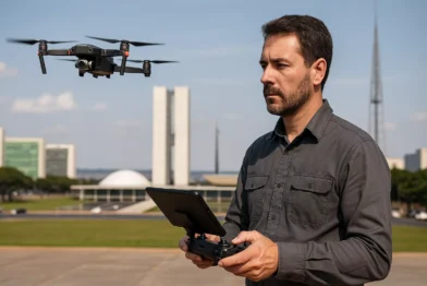 Investigação com Drones